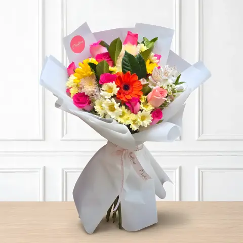 Centro Floral Distinción Blanca