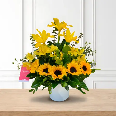 Bouquet Silvestre Girasoles Deluxe