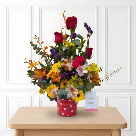 Bouquet Campo Dorado & Follaje N° 3