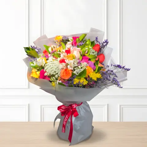 Canasta Girasoles Silvestres & Gerberas N° 4