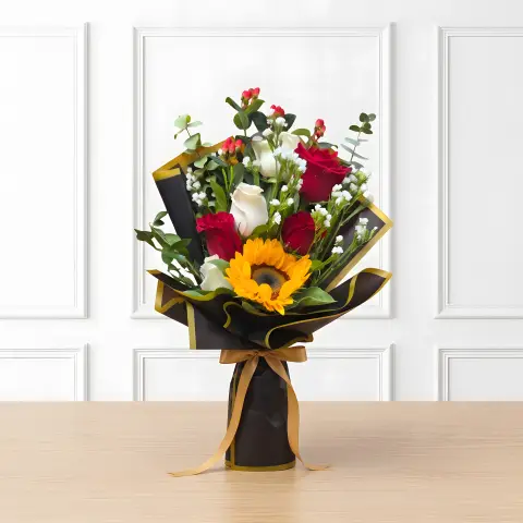 Bouquet Campo Dorado & Follaje N° 6