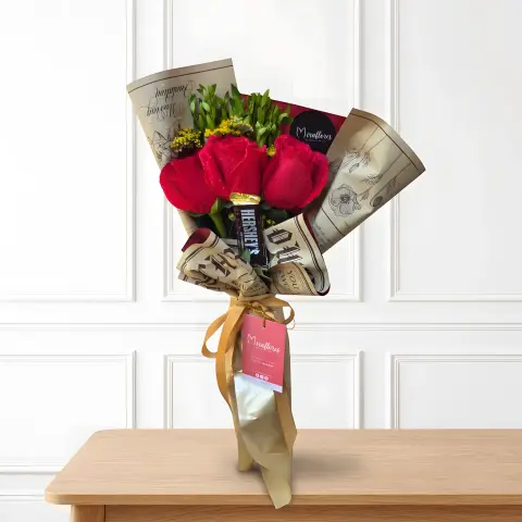 Canasta Cosecha Floral & Girasoles N° 7