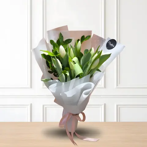 Bouquet Serenidad de Lirios Blancos N° 2