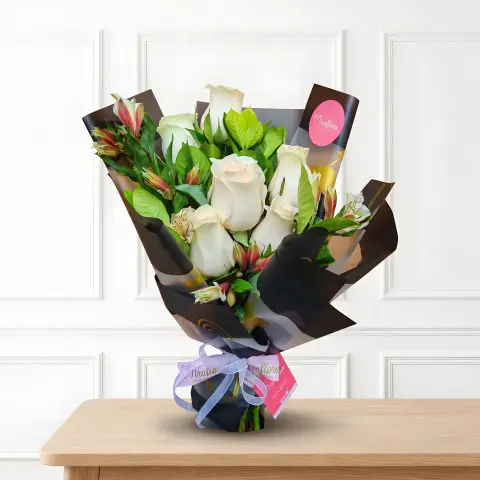 Bouquet Melodía Rosa de Primavera