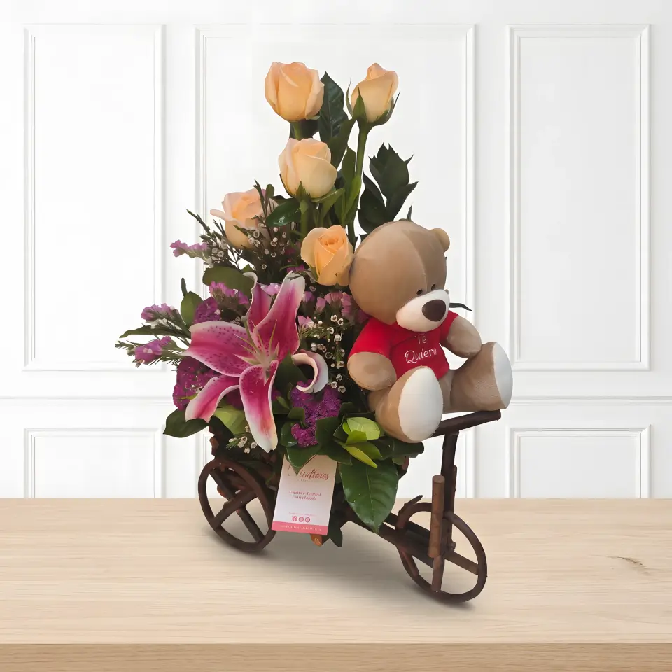 Canasta Campestre Girasoles & Miel
