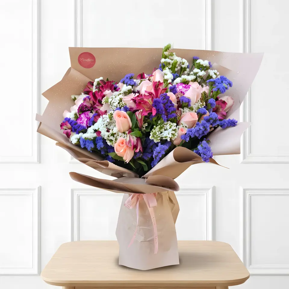 Canasta Cosecha Floral & Girasoles N° 2