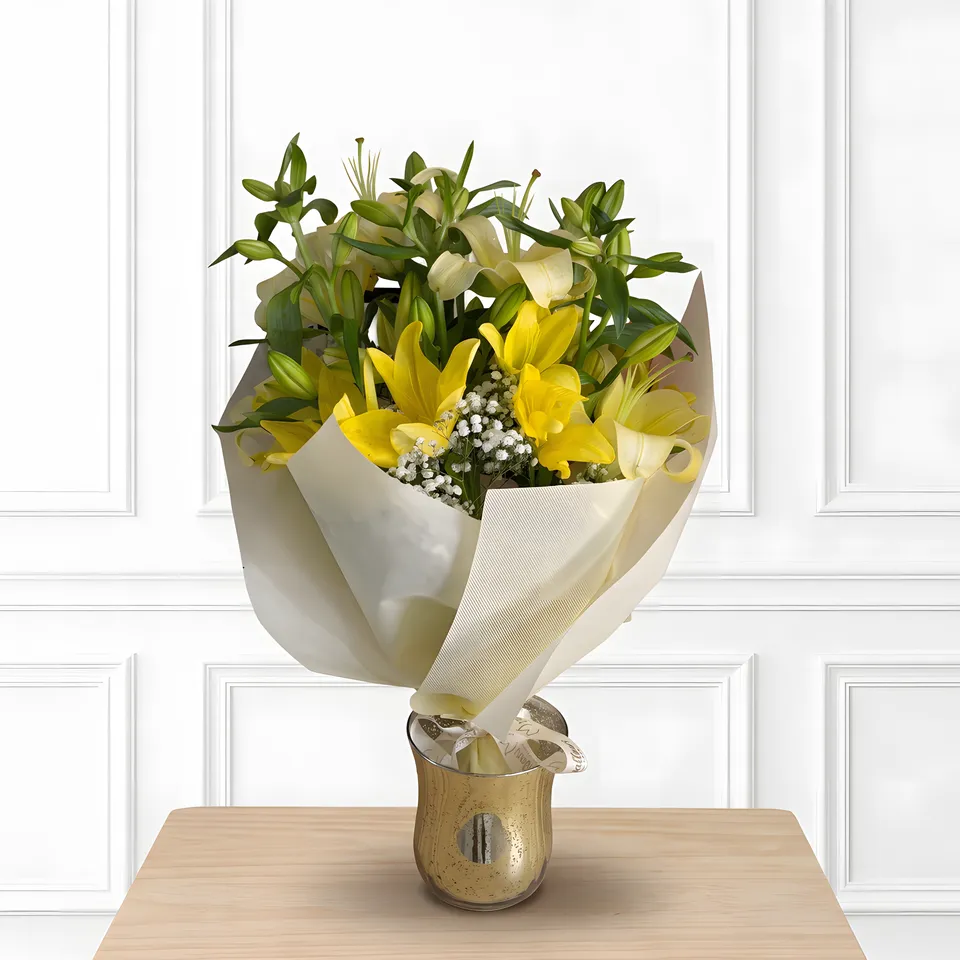 Orquídea Real en Maceta Artesanal