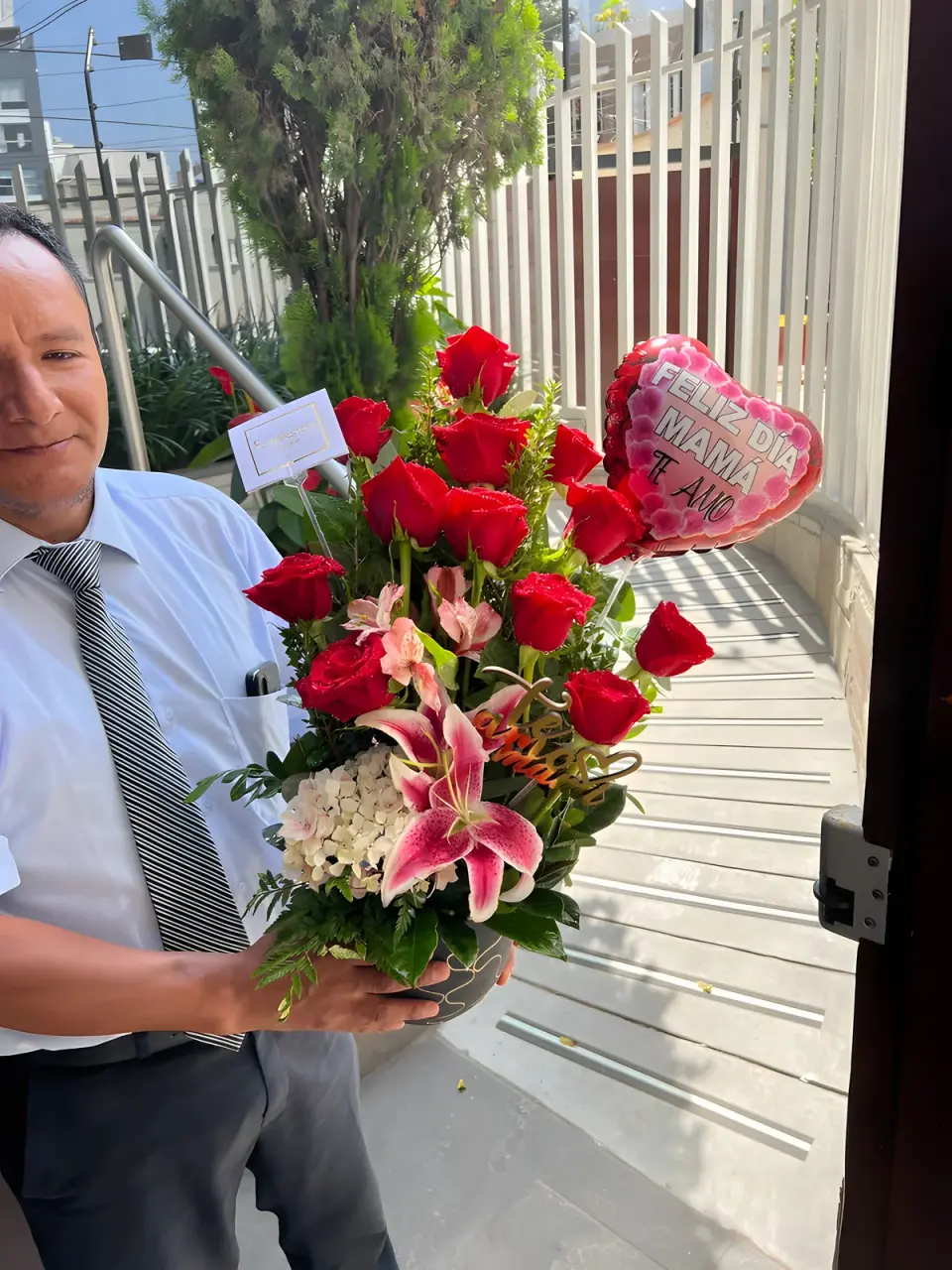 Arreglo Floral en Canasta